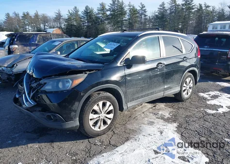 2014 Honda Cr-V Ex-L из США, поврежденный, VIN 2HKRM4H77EH700502